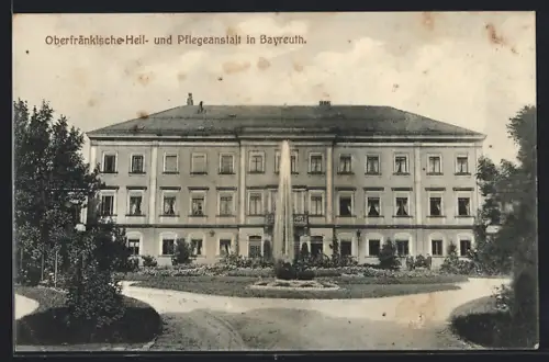 AK Bayreuth, Oberfränkische Heil- und Pflegeanstalt mit Anlagen