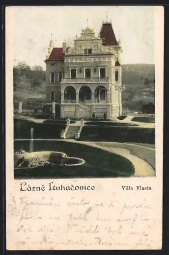 AK Làzne Luhacovice, Villa Vlasta