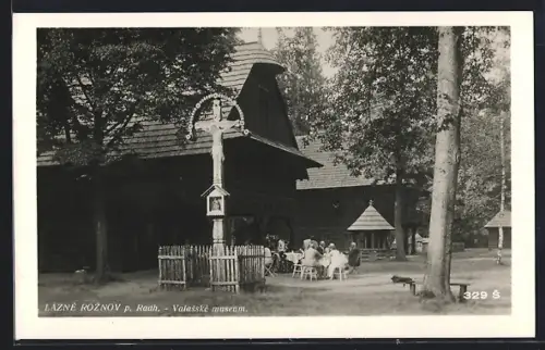 AK Lázné Roznov p. Radh., Valasské museum