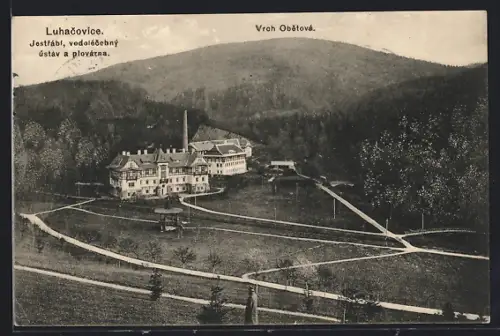 AK Luhacovice, Jestrabi, vodolécebný ústav a plovárna, Vroh Obetová