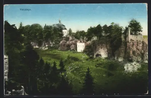 AK Valdstejn, Kiche und Ruine