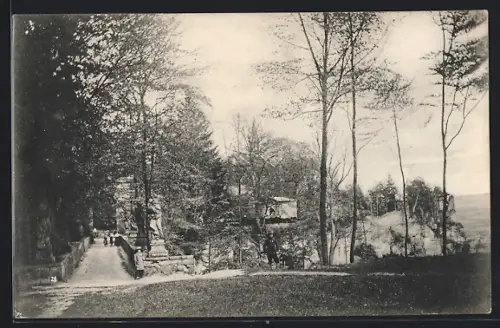 AK Valdstyn, Vchod do hradu