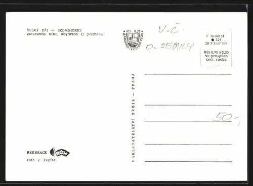AK Sedmihorky /Cesky Raj, Zotavovna ROH, ubytovna U pramene