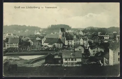 AK Lindenberg / Allgäu, Totalansicht
