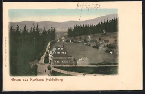 AK Heidelberg / Erzgeb., Hotel Kurhaus