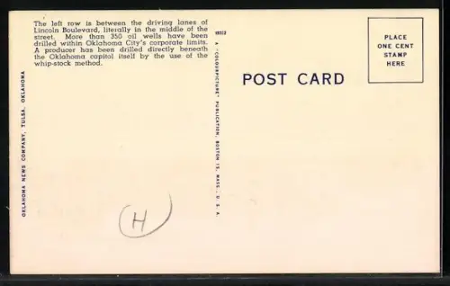 AK Oklahoma City, OK, View of Capitol Grounds from the Steps of the State Capitol