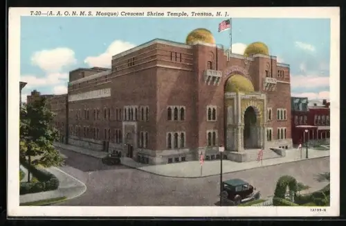 AK Trenton, NJ, Crescent Shrine Temple