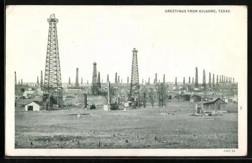 AK Wewoka, OK, Oil Field