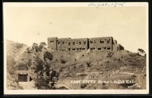 AK Avalon, CA, Zane Grey`s Home