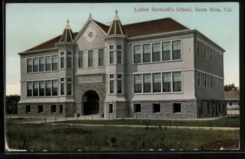 AK Santa Rosa, CA, Luther Burbank`s School