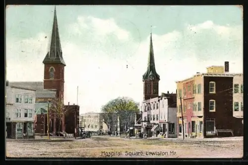 AK Lewistin, ME, Hospital Square