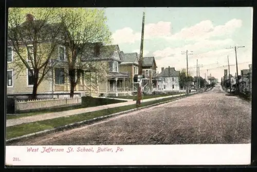 AK Butler, PA, West Jefferson St. School