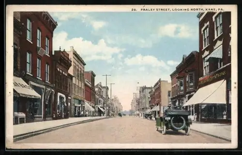 AK Kane, PA, Fraley Street, looking north