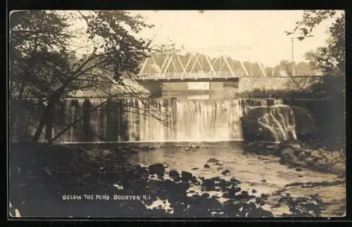 AK Boonton, NJ, Below the pond