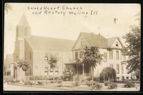 AK Moline, IL, Sacred Heart Church and Rectory