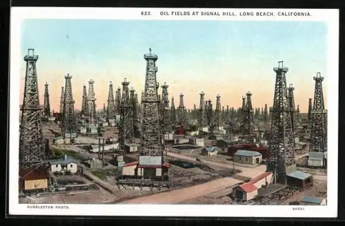 AK Long Beach, CA, Oil Fields at Signal Hill