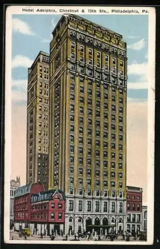 AK Philadelphia, PA, Hotel Adelphia, Chestnut and 13th Street