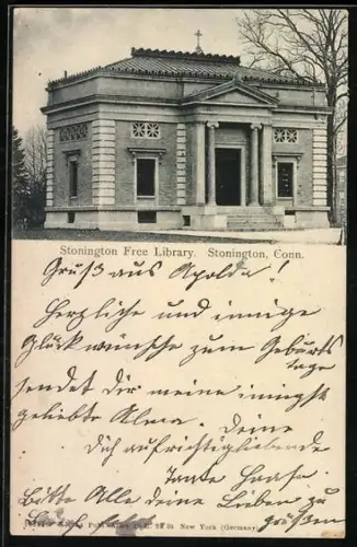 AK Stonington, CT, Stonington Free Library