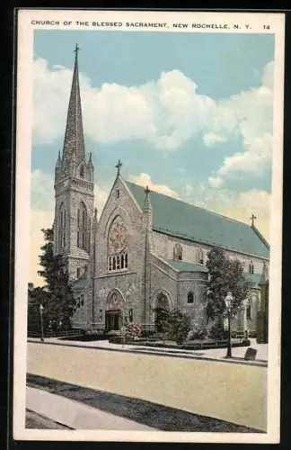 AK New Rochelle, NY, Church of the blessed sacrament