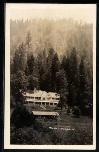 Foto-AK Miami Lodge, CA, Ciew of the lodge