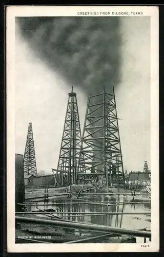 AK Kilgore, TX, Shooting oil well