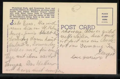 AK St. Petersburg, FL, Waterfront Park and Downtown Hotel District