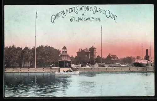 AK St. Joseph, MI, Government Station & Supply Boat