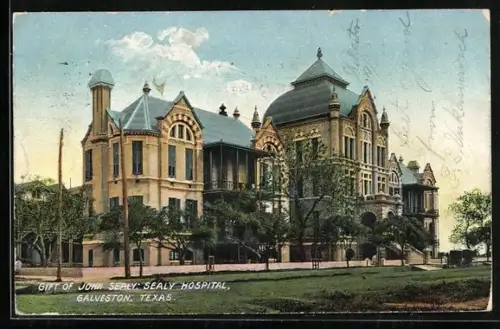 AK Galveston, TX, Sealy Hospital, gift of John Sealy