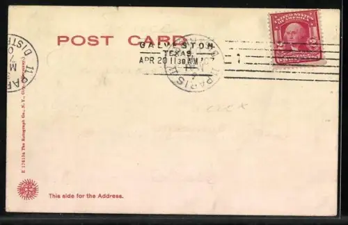 AK Galveston, TX, Sealy Hospital, gift of John Sealy