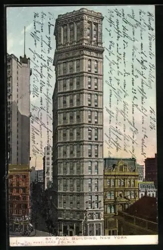 AK New York, NY, St. Paul Building