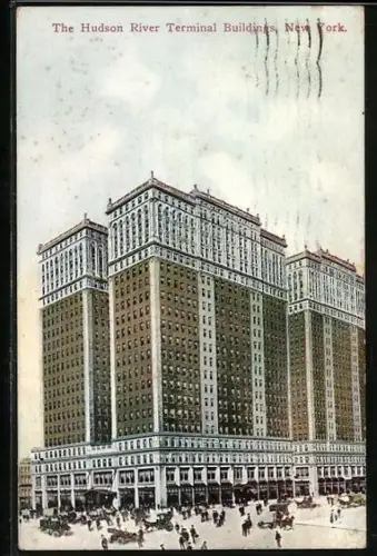 AK New York, Hudson River Terminal Buildings