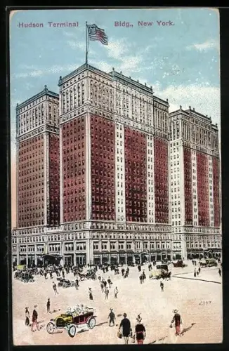 AK New York, NY, Hudson Terminal Building