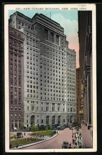 AK New York, NY, New Cunard Building, 25 Broadway