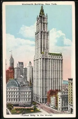AK New York, NY, Woolworth Building