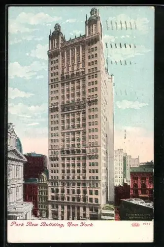 AK New York, NY, Park Row Building