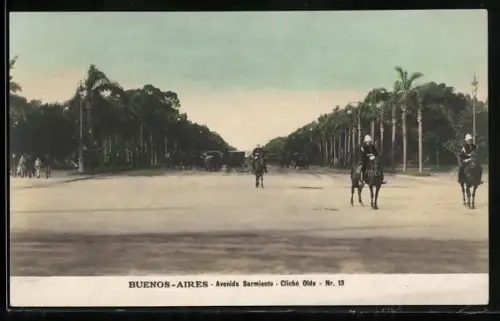 AK Buenos Aires, Avenida Sarmiento