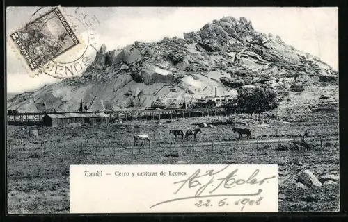 AK Tandil, Cerro y canteras de Leones