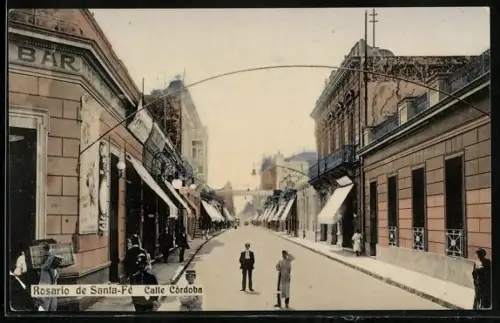 AK Rosario de Santa-Fé, Calle Córdoba