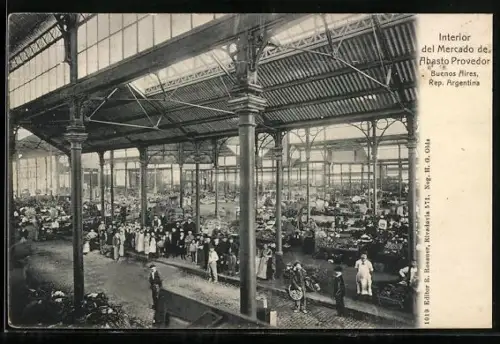 AK Buenos Aires, Interior del Mercado de Abasto Provedor