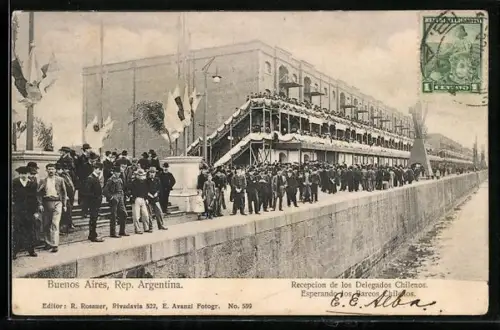 AK Buenos Aires, Recepcion de los Delegados Chilenos
