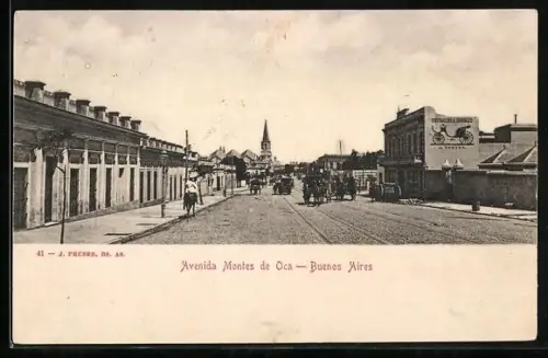 AK Buenos Aires, Avenida Montes de Oca