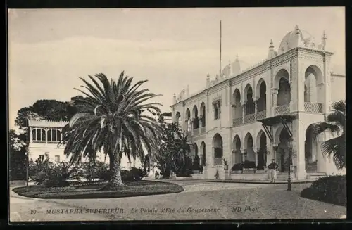 AK Mustapha-Superieur, Le Palais d`Eté du Gouverneur