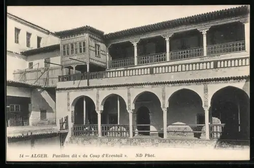 AK Alger, Pavillon dit du Coup d`Eventail