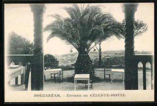 AK Bouzaréah, Entrée du Céleste-Hotel