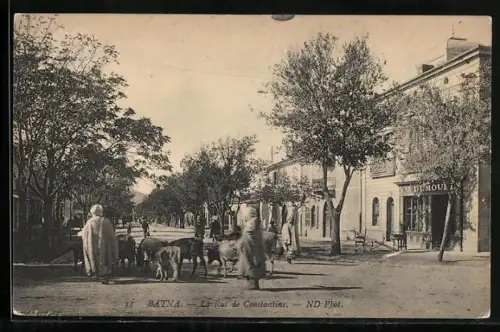 AK Batna, La Rue de Constantine