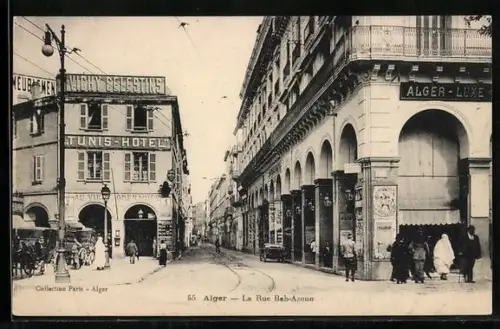 AK Alger, La Rue Bab-Azoun