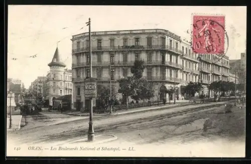 AK Oran, Les Boulevards National et Sébastopol