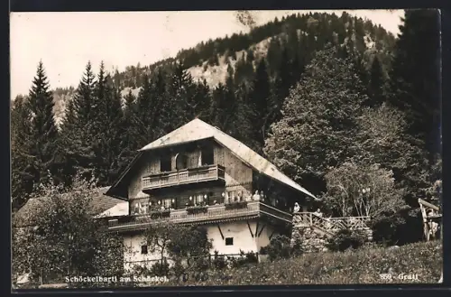AK Radegund bei Graz, Schöckl, Gasthof Schöckelbartl