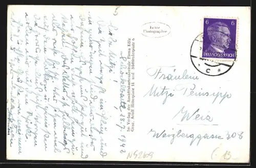 AK Radegund bei Graz, Schöckl, Gasthof Schöckelbartl