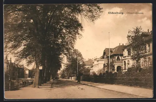 AK Oldenburg / Gr., Ofenerstrasse